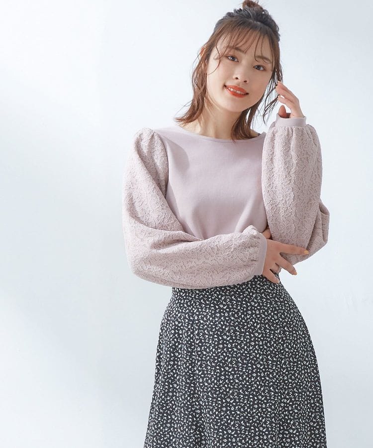 ハニーズ公式通販 袖レーストップス トップス Honeys Online Shop レディースファッション通販