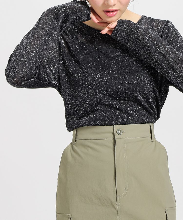 ハニーズ公式通販】ラメトップス: トップス-Honeys Online Shop ハニーズ公式通販】ラメトップス: トップス-Honeys Online Shop