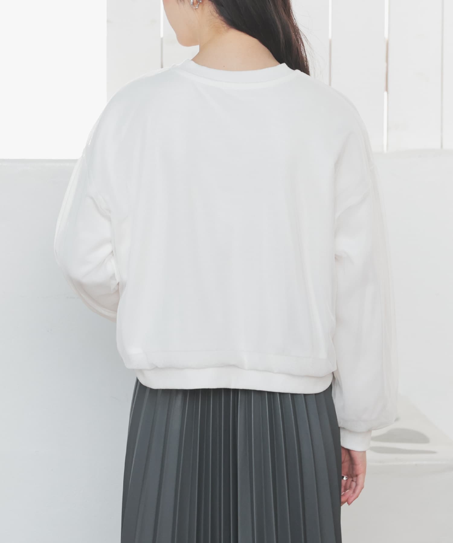 チュールゆるトップス: トップス|ハニーズ公式通販 チュールゆるトップス: トップス|ハニーズ公式通販