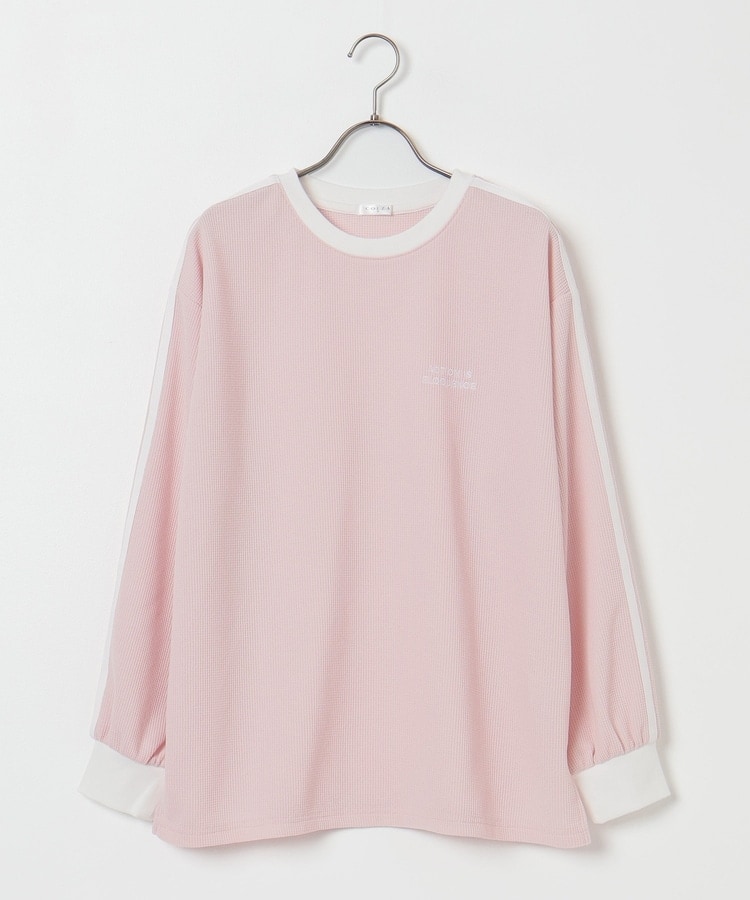 袖ラインワッフルゆるT: トップス｜ハニーズ公式通販