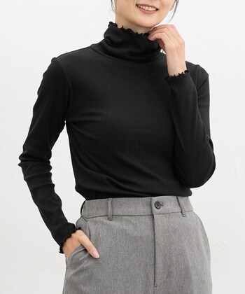 【Honeys公式 / ハニーズ】メローテレコタートル レディース Ｌ ブラック プチプラ