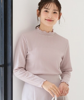 ビジュー付ハイネック: トップス｜ハニーズ公式通販