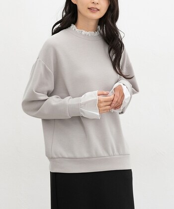 【Honeys公式 / ハニーズ】レイヤード風トップス レディース L ライトベージュ プチプラ 【Honeys公式 / ハニーズ】レイヤード風トップス レディース L ライトベージュ プチプラ