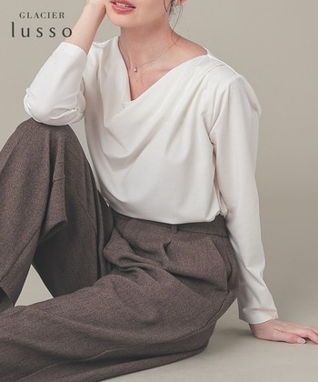 【Honeys公式 / ハニーズ】ドレープトップス レディース M アイボリー プチプラ 【Honeys公式 / ハニーズ】ドレープトップス レディース M アイボリー プチプラ