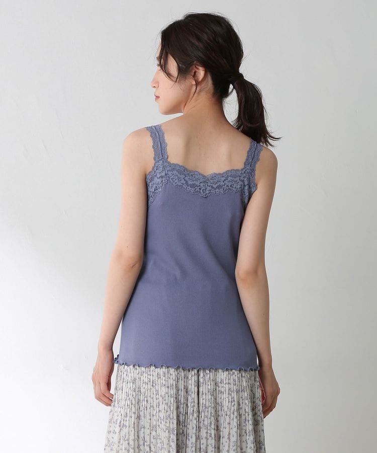 ハニーズ公式通販 テレコレースキャミソール トップス Honeys Online Shop レディースファッション通販