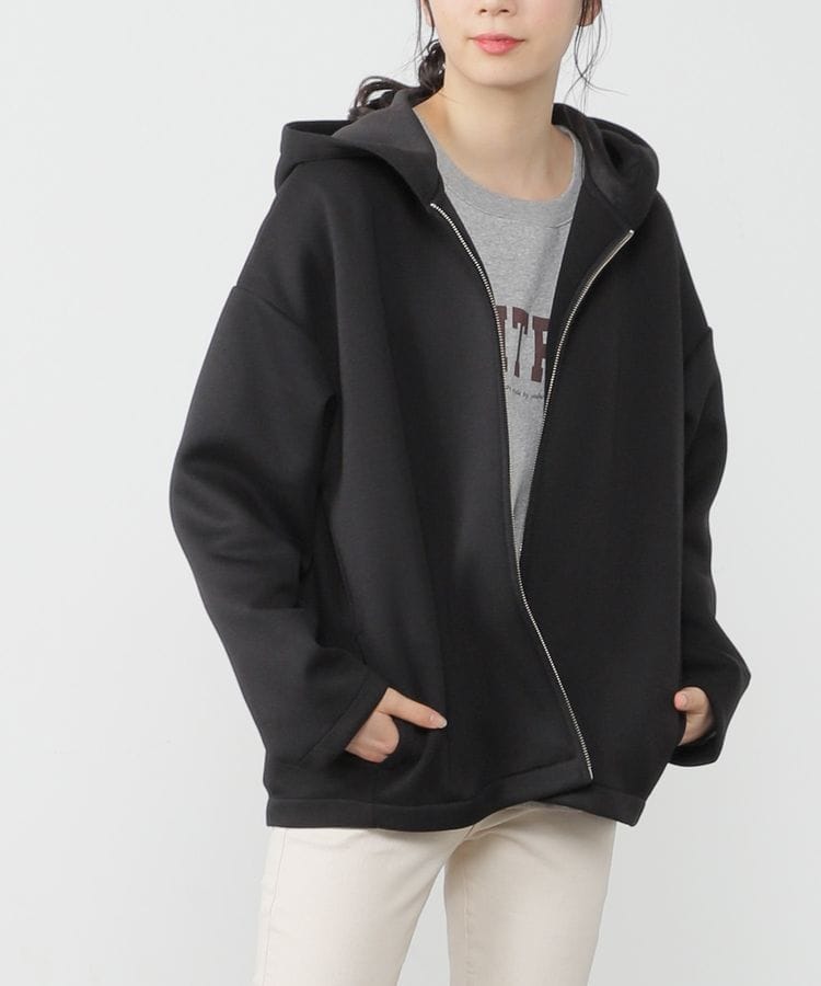 ハニーズ公式通販】きれいめフードブルゾン: アウター－Honeys Online Shop－レディースファッション通販
