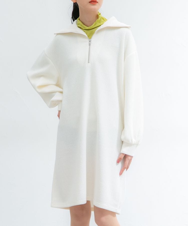 ハニーズ公式通販 ハーフジップワンピース ワンピース Honeys Online Shop レディースファッション通販