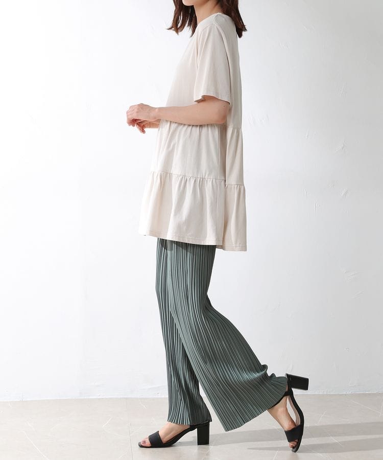 ハニーズ公式通販 プリーツパンツ レディースファッション