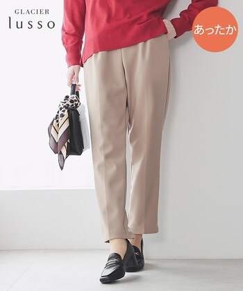 【Honeys公式 / ハニーズ】ウォームテーパードパンツ レディース M ベージュ プチプラ 【Honeys公式 / ハニーズ】ウォームテーパードパンツ レディース M ベージュ プチプラ