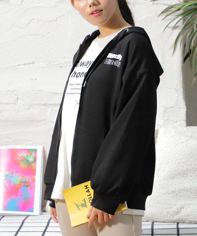 ハニーズ公式通販 バックロゴパーカー トップス Honeys Online Shop レディースファッション通販