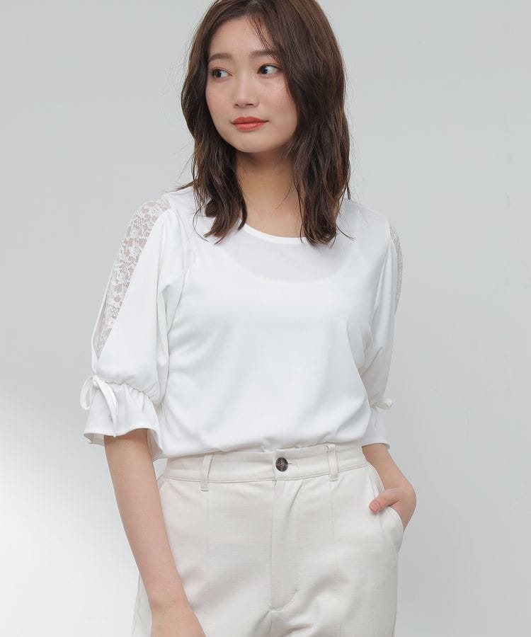 ハニーズ公式通販 袖レーストップス トップス Honeys Online Shop レディースファッション通販