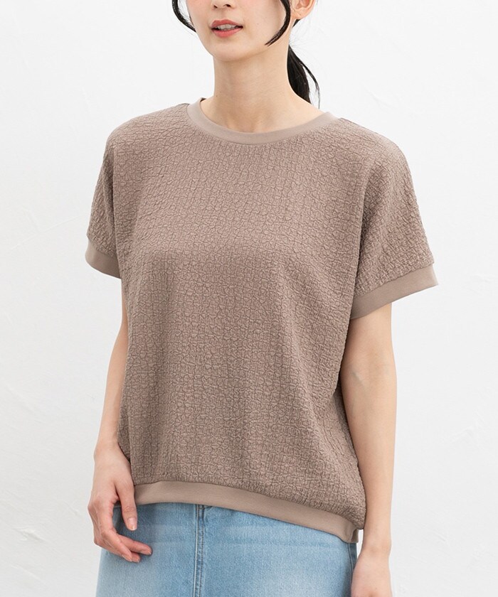 【Honeys公式 / ハニーズ】フレンチスリーブトップス レディース S モカ プチプラ 【Honeys公式 / ハニーズ】フレンチスリーブトップス レディース S モカ プチプラ
