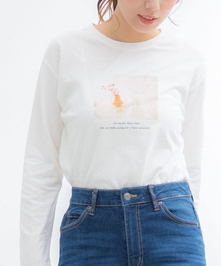 最大54%オフ! フォトプリントTシャツ ロンT starehegirlscentre.sc.ke