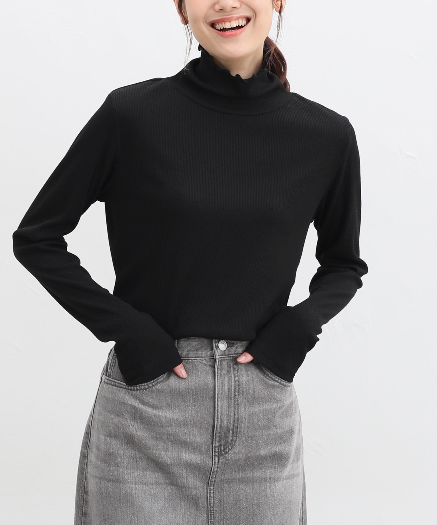 ラメ入りハイネック: トップス|ハニーズ公式通販 ラメ入りハイネック: トップス|ハニーズ公式通販