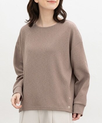 【Honeys公式 / ハニーズ】サイド釦使いトップス レディース LL モカ プチプラ 【Honeys公式 / ハニーズ】サイド釦使いトップス レディース LL モカ プチプラ