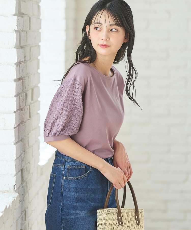 袖デザインTシャツ