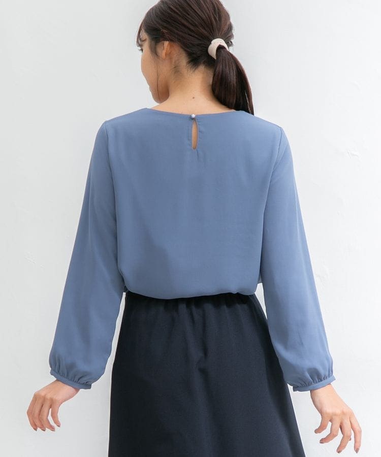 ハニーズ公式通販】あったか裏地アクセ付ブラウス: トップス－Honeys Online Shop－レディースファッション通販