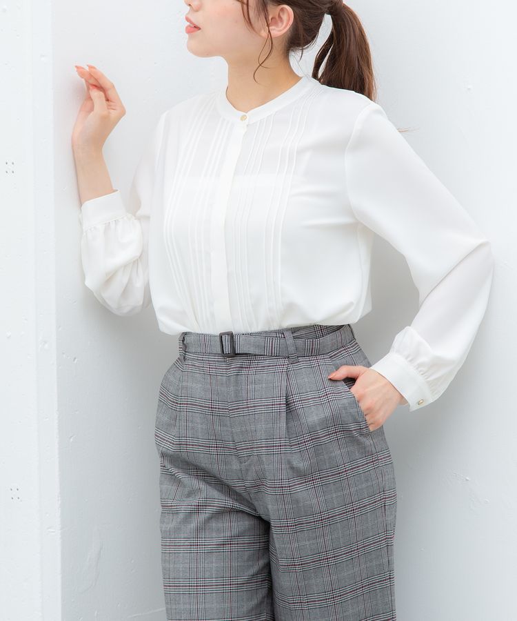ハニーズ公式通販】ピンタックブラウス: トップス－Honeys Online Shop－レディースファッション通販