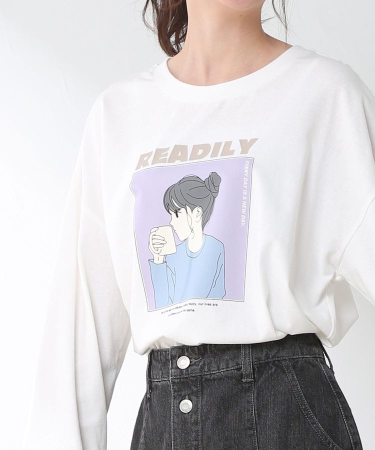 ハニーズ公式通販 イラストプリントｔシャツ トップス Honeys Online Shop レディースファッション通販