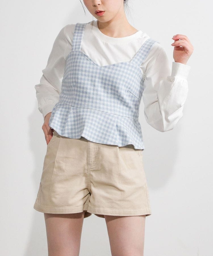 ハニーズ公式通販 ビスチェ付トップス トップス Honeys Online Shop レディースファッション通販