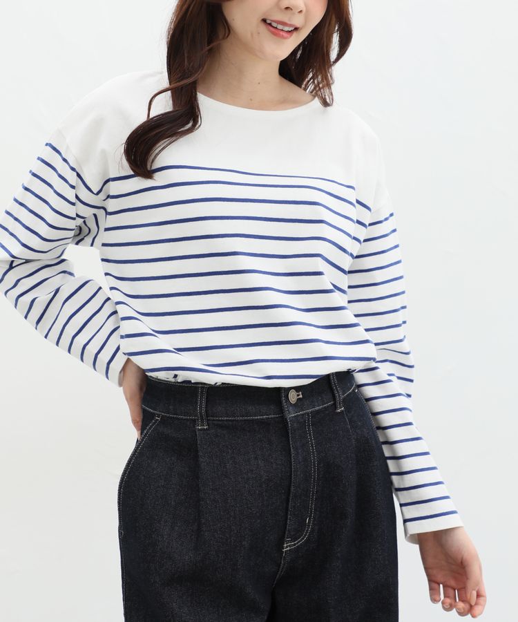 ハニーズ公式通販】ボーダーTシャツ: トップス－Honeys Online Shop  