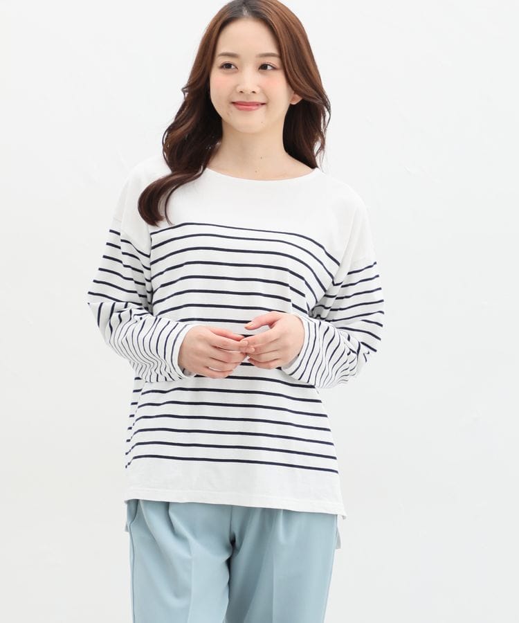 ハニーズ公式通販】ボーダーTシャツ: トップス－Honeys Online Shop  