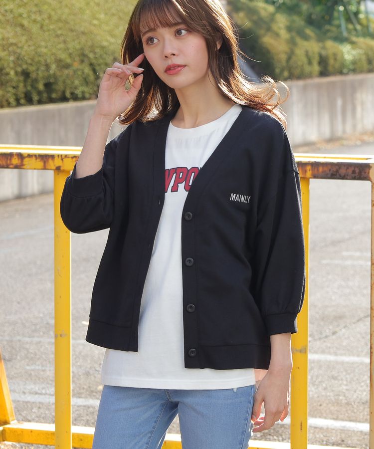 ハニーズ公式通販】7分袖Vカーデ: トップス-Honeys Online Shop-レディースファッション通販 ハニーズ公式通販】7分袖Vカーデ: トップス-Honeys Online Shop-レディースファッション通販