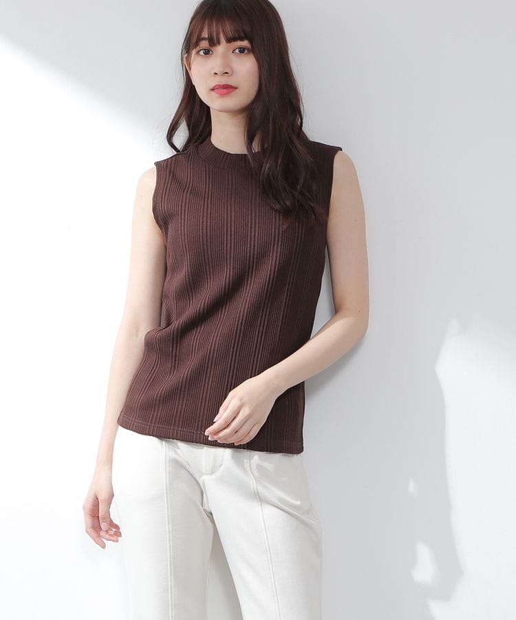 ハニーズ公式通販】ハイネックテレコタンク: トップス－Honeys Online Shop－レディースファッション通販