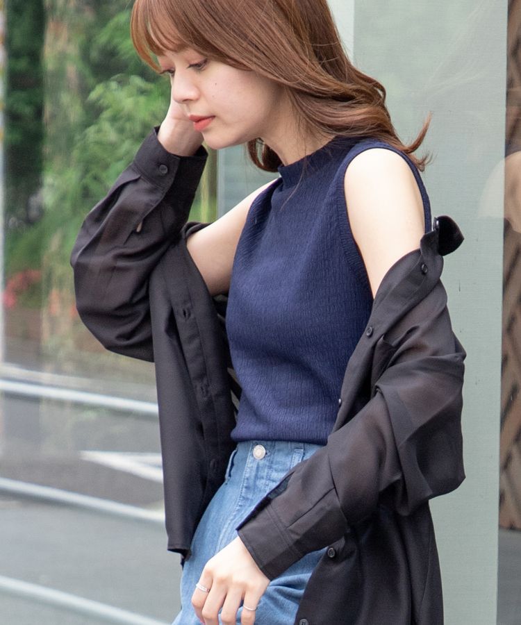 ハニーズ公式通販】ハイネックタンクトップ: トップス-Honeys Online Shop-レディースファッション通販 ハニーズ公式通販】ハイネックタンクトップ: トップス-Honeys Online Shop-レディースファッション通販