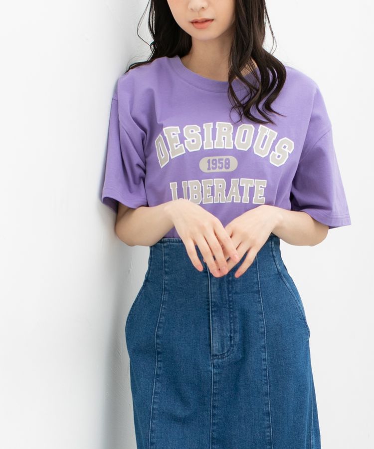 ハニーズ公式通販 カレッジロゴｔシャツ トップス Honeys Online Shop レディースファッション通販