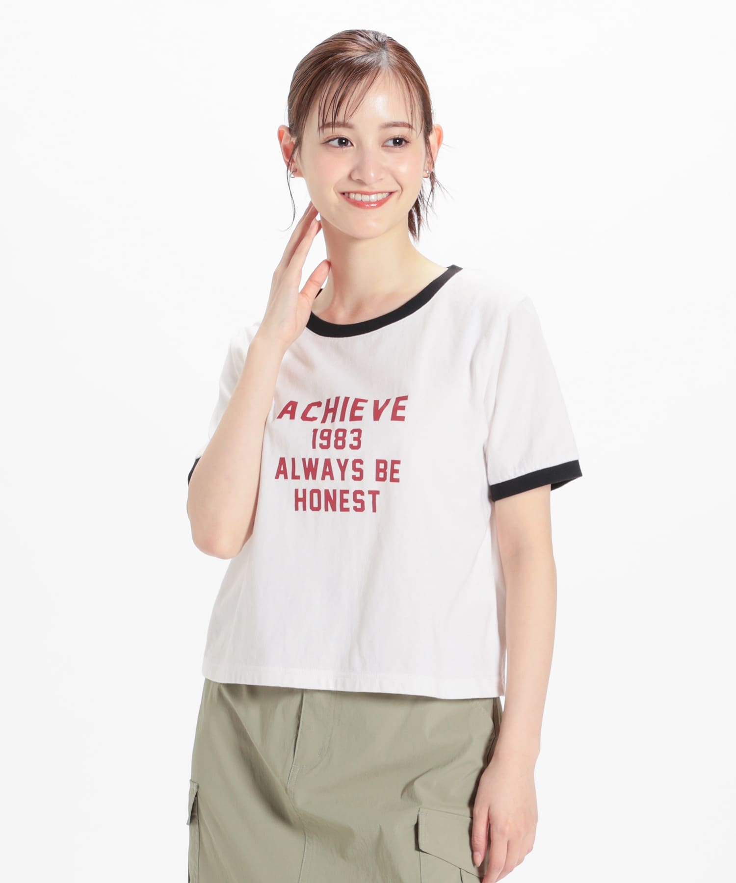 ハニーズ公式通販】プリントTシャツ: トップス-Honeys Online Shop ハニーズ公式通販】プリントTシャツ: トップス-Honeys Online Shop
