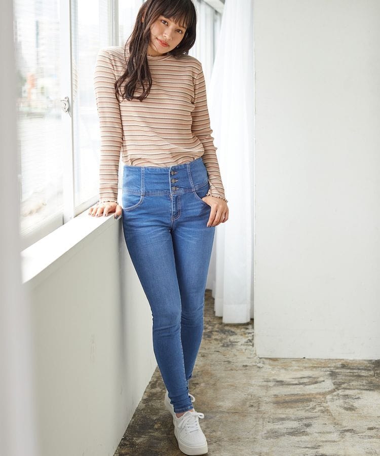 ハニーズ公式通販 ハイウエストスキニー ボトムス Honeys Online Shop レディースファッション通販