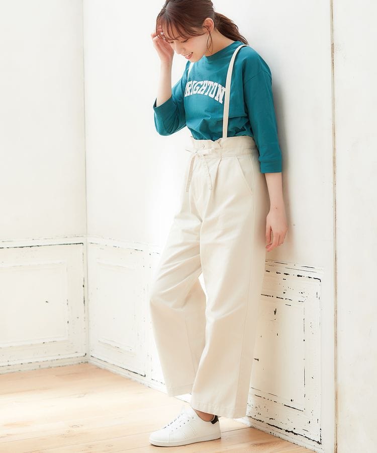 ハニーズ公式通販 サス付ストレートパンツ ボトムス Honeys Online Shop レディースファッション通販