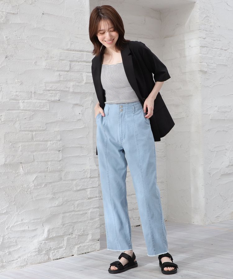 ハニーズ公式通販】ストレートパンツ: ボトムス-Honeys Online Shop