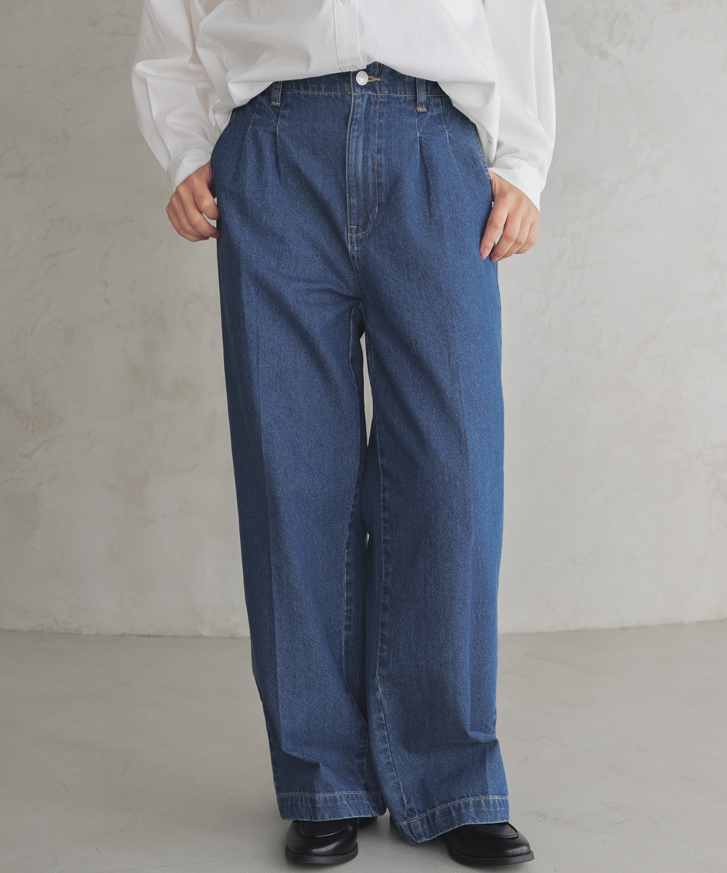 SUPERIOR CLOSET》別注ハイライズストレートデニム《upper
