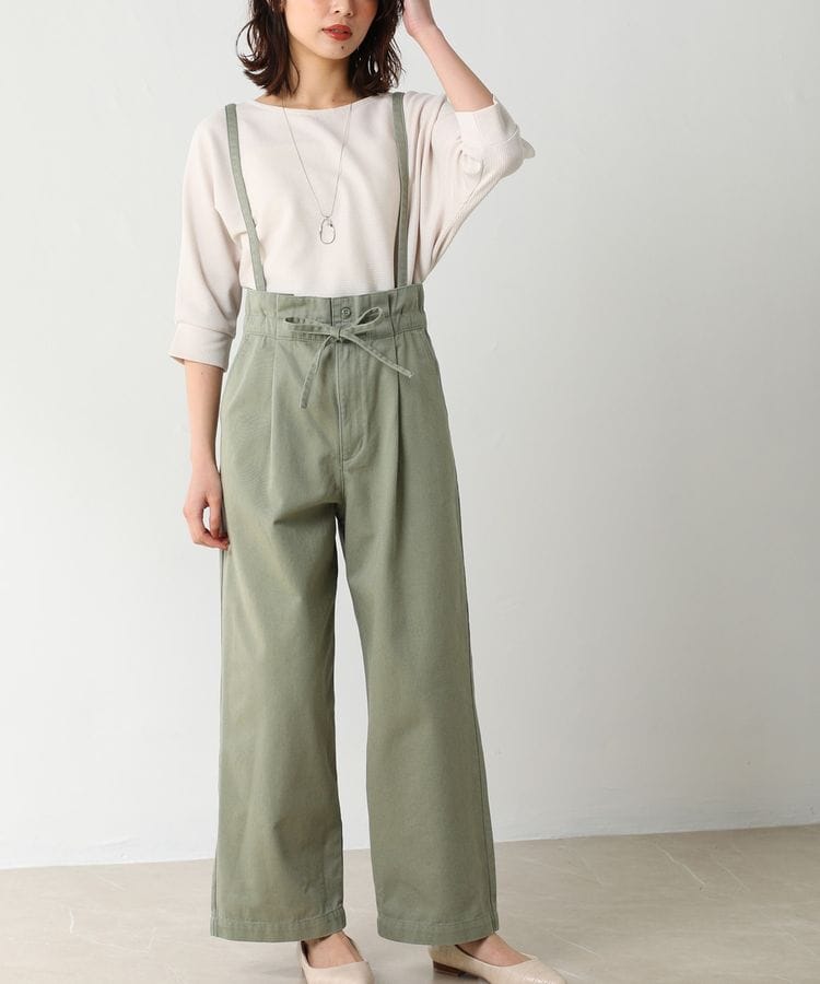 ハニーズ公式通販 サス付ストレートパンツ ボトムス Honeys Online Shop レディースファッション通販