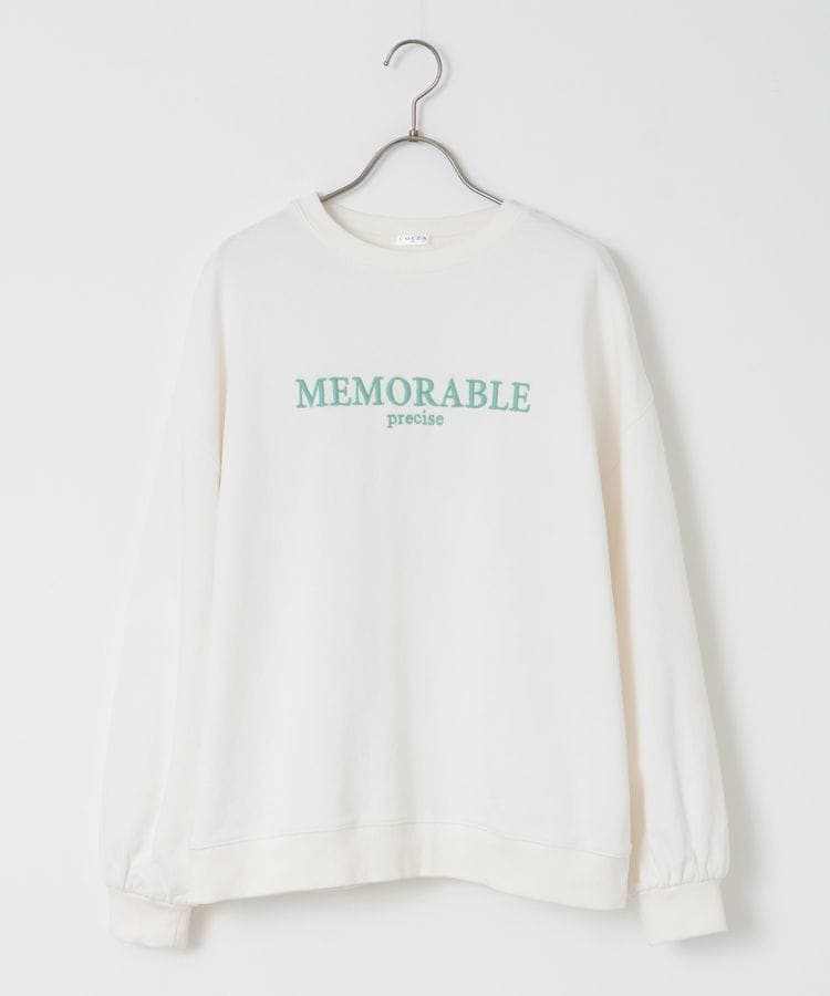 ハニーズ公式通販】刺繍ロゴゆるトレーナー: トップス-Honeys Online