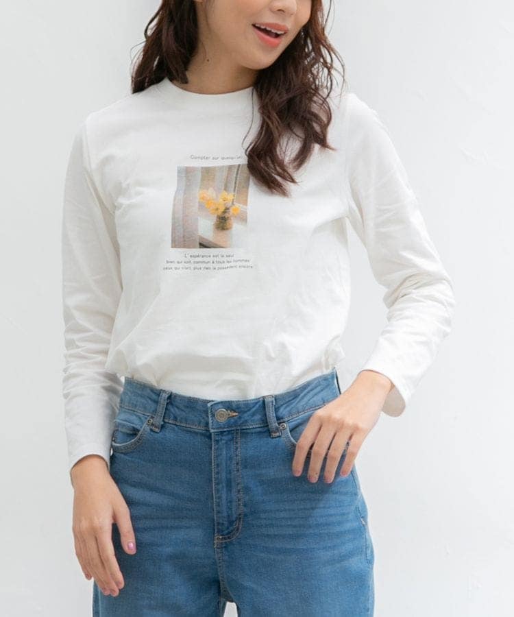 ハニーズ公式通販】フォトプリントTシャツ: トップス-Honeys Online