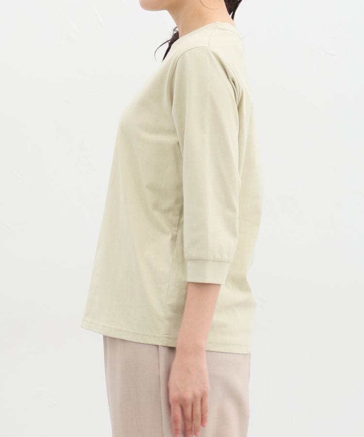 ハニーズ公式通販】7分袖ロゴ刺繍Tシャツ: トップス－Honeys Online 