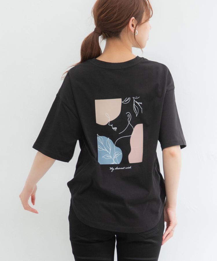 ハニーズ公式通販 イラストプリントｔシャツ トップス Honeys Online Shop レディースファッション通販