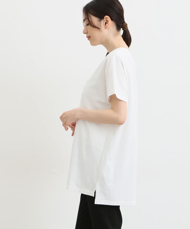ハニーズ公式通販】ロゴゆるチュニックT: トップス-Honeys Online