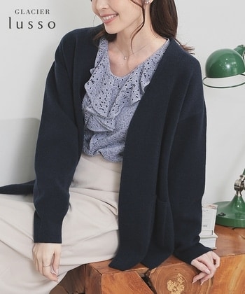 【Honeys公式 / ハニーズ】トッパーカーディガン レディース M ネイビー プチプラ 【Honeys公式 / ハニーズ】トッパーカーディガン レディース M ネイビー プチプラ