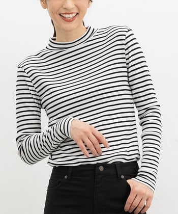 【Honeys公式 / ハニーズ】テレコハイネックT レディース LL オフ×コン プチプラ 【Honeys公式 / ハニーズ】テレコハイネックT レディース LL オフ×コン プチプラ