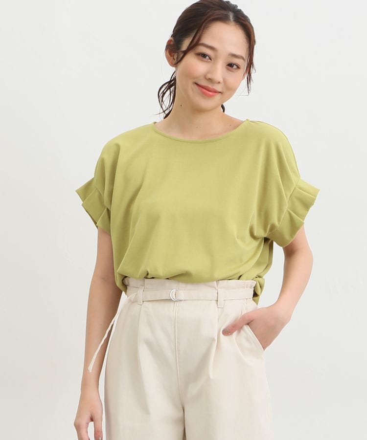 ハニーズ公式通販】袖タックTシャツ: トップス-Honeys Online Shop