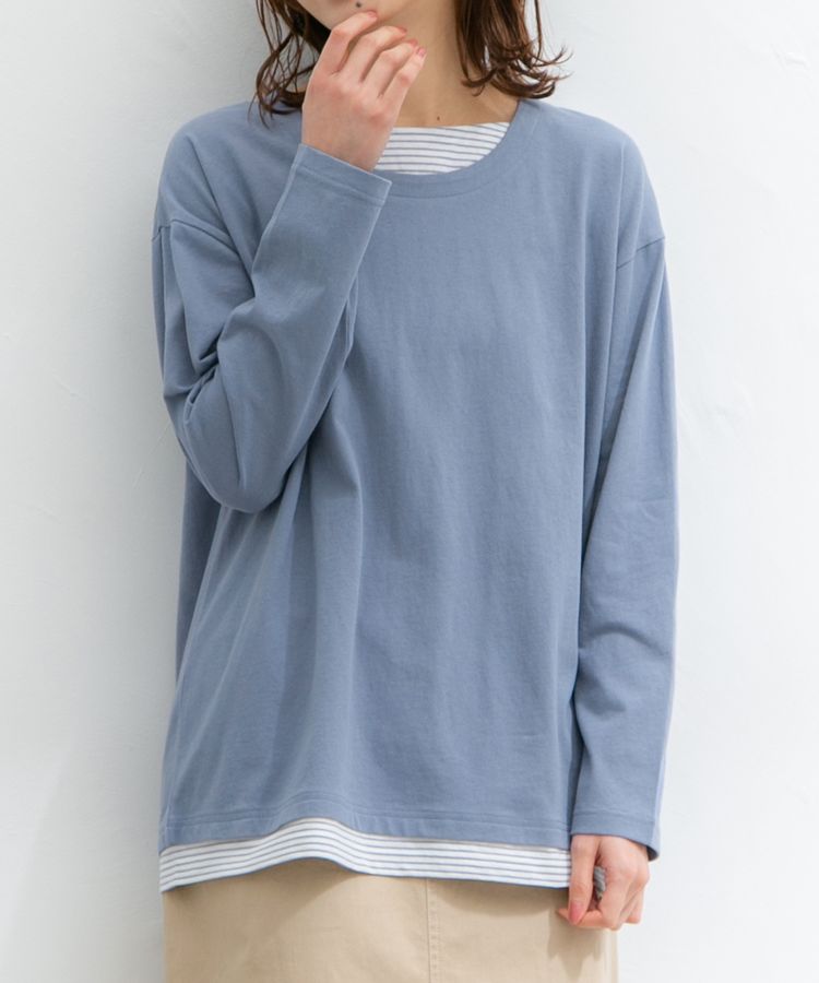 ハニーズ公式通販】レイヤード風Ｔシャツ: トップス－Honeys Online 