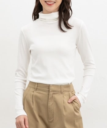 【Honeys公式 / ハニーズ】フライスタートルネック レディース M オフ プチプラ 【Honeys公式 / ハニーズ】フライスタートルネック レディース M オフ プチプラ