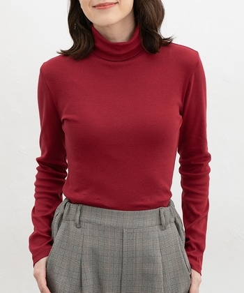 【Honeys公式 / ハニーズ】フライスタートルネック レディース S ボルドー プチプラ 【Honeys公式 / ハニーズ】フライスタートルネック レディース S ボルドー プチプラ