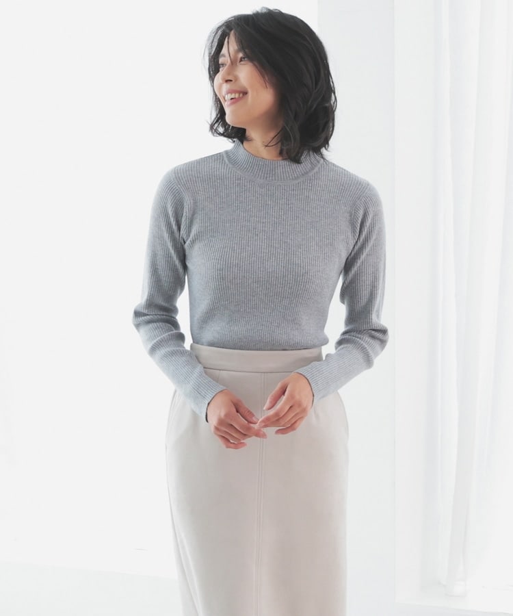 ハイネックリブニット: トップス｜ハニーズ公式通販