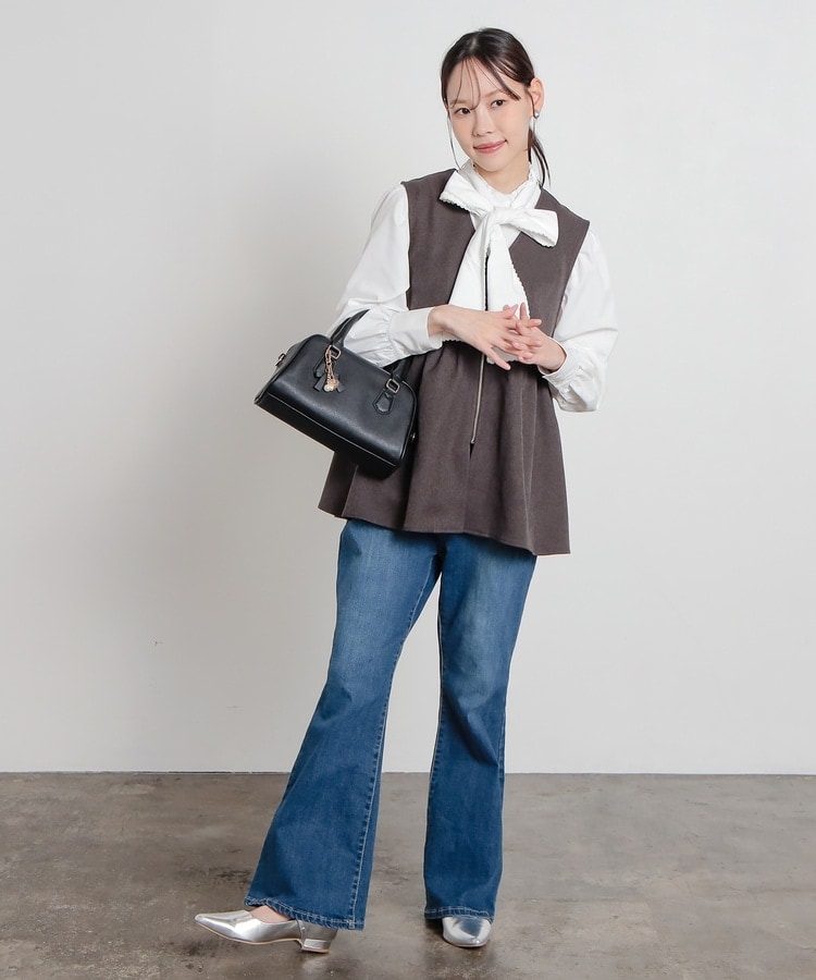 ペプラムベスト: トップス｜ハニーズ公式通販