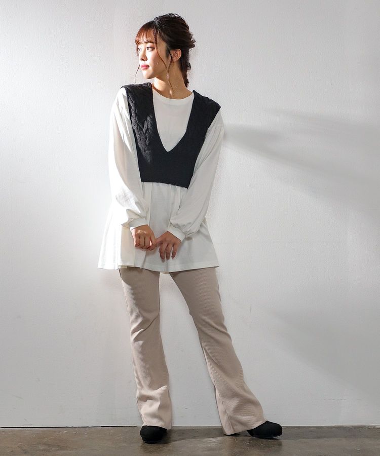 ハニーズ公式通販 ビスチェ付トップス トップス Honeys Online Shop レディースファッション通販